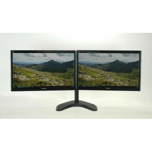 DELL Refurbished Complete Set Desktop Dual Monitor CPU Optiplex 7040/7050/7060/3060 8gb RAM 500GB HDD I5 Processor With Free WiFi Card-Black