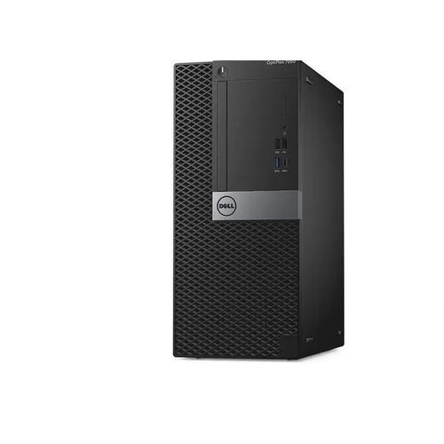 DELL Refurbished Complete Set Desktop Dual Monitor CPU Optiplex 7040/7050/7060/3060 8gb RAM 500GB HDD I5 Processor With Free WiFi Card-Black