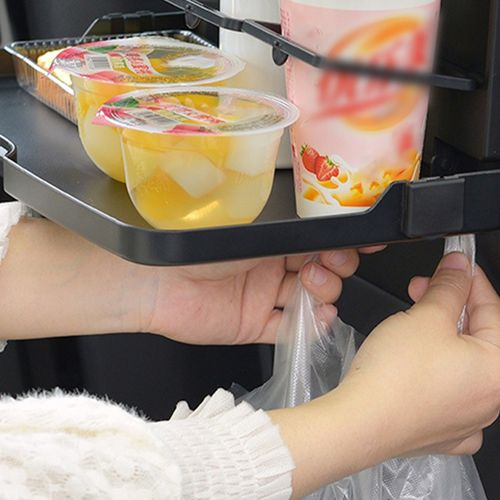 Multifunctional Car Back Seat Dinner Plate Foldable Storing Car Holder Drinks Cup Holder Auto Interior Organizers