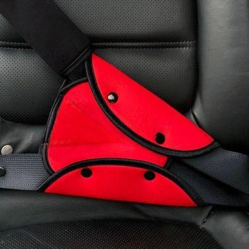 Kids Car Seat Seatbelt Car Child Seat Belt Holder No Neck Shoulder Strap Trendy Summer Ice Silk Baby