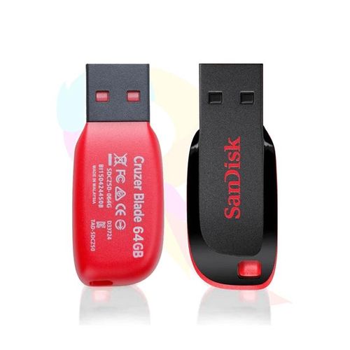 Sandisk 64GB Flash Disk-(Genuine)