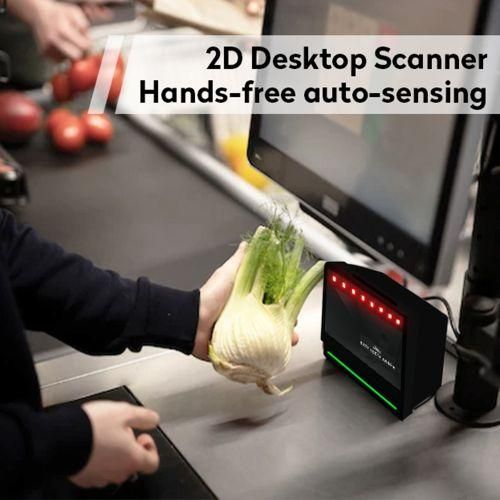 1D 2D Desktop Barcode Scanner QR Code Reader