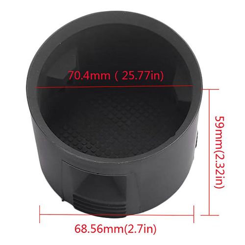 New Black Car Cup Holder Insert Expander Drink Rack Fit For Tesla Model 3
