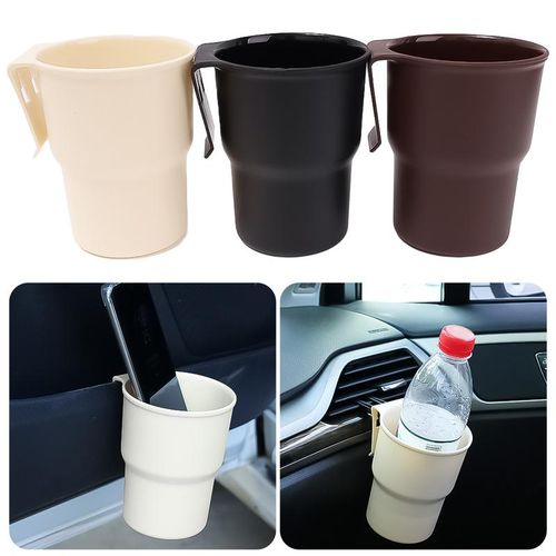 Universal Car Vent Cup Holder Hanging Water Bottle Drink Holder Car Interior Coin Key Cell Phone Multifunctional Organizer