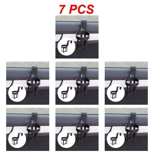 1~8pcs Black Car Drink Holder Beverage Bottle Cup Mounts Holders Interior Car Accessories Back Seat Table Box Mobile Phone Auto