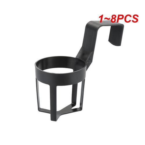 1~8pcs Black Car Drink Holder Beverage Bottle Cup Mounts Holders Interior Car Accessories Back Seat Table Box Mobile Phone Auto