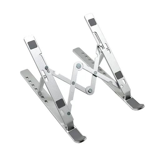 Other Foldable Adjustable Aluminium Laptop Stand -Silver