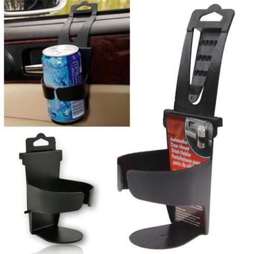 Black Car Drink Holder Beverage Bottle Cup Mounts Holders Water Bottle Mount Stand Coffee Drinks Car Accessories Back Seat Table