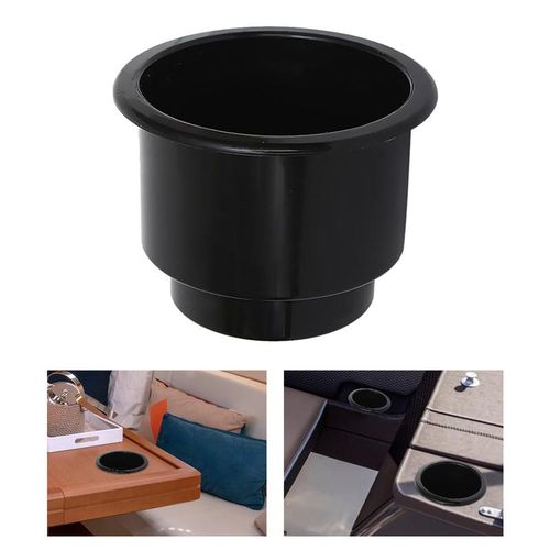 Center Hole Recessed Cup Drink Holder Dashboard Seatback Table Cup Drink Holder For Marine Boat Car Rv Game Table Sofa Cars