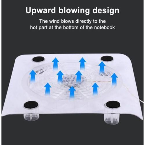 Laptop And PlayStation Cooler Pad, -White