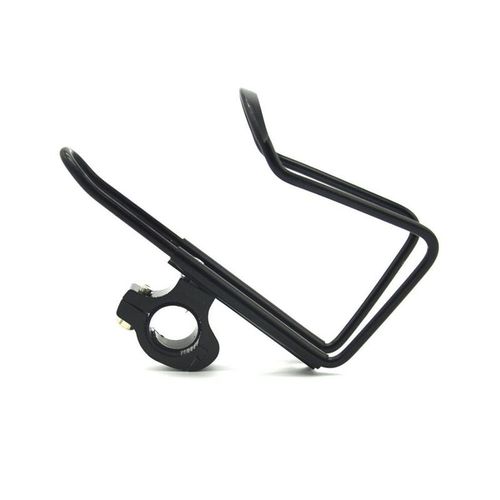 Black Buckle Motorcycle Aluminum Alloy Water Cup Holder Exterior Parts Car Tool