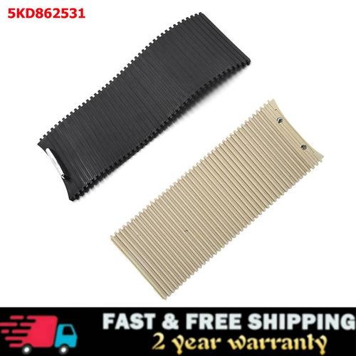 5kd862531 Car Armrest Center Shutter Beverage Cup Holder Curtain Cover For Vw Jetta Mk5 Golf Gti Mk6 Eos Scirocco Black/beige