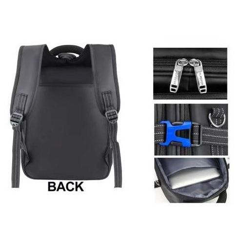 Back To School Kids Waterproof Bag- Blue, Grey,Black