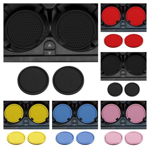 Car Cup Mat Decorative Car Cup Coaster Comfortable Corrosion Resistant Universal Portable Bottle Mat Pad