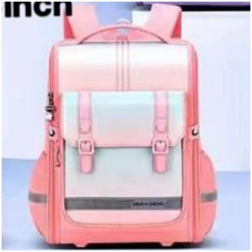 Back To School Gals Backpack With Hard Material That Can Last For Three Years And Above- Pink