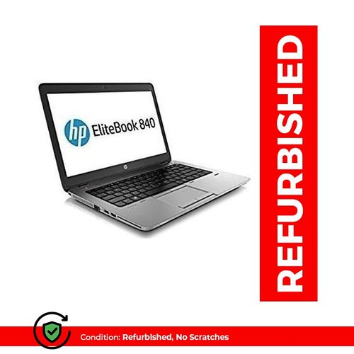 Hp Certified (Refurbished) 14" EliteBook 840 Core I5, 16GB RAM, 500GB HDD - Silver