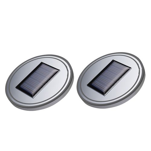 Led Coaster Solar Energy Mug Mat Mug Pad Cup Pad Cup Mat For Vehicle