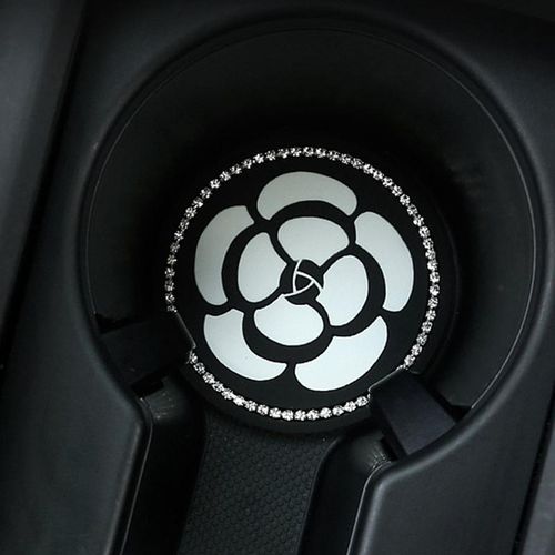 Car Cup Coaster Auto Car Cup Holder Insert Coasters Silicone Anti-Slip Coasters Pads Universal Vehicle Interior Accessories
