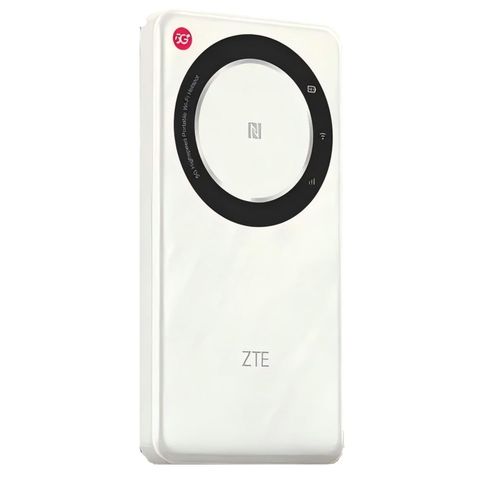 ZTE 5G Portable WiFi Mobile Router U30 Air,Intelligent Dual Network up to 650Mbps NFC One Touch Connect 4500mAh Large Battery Unlock Global version White