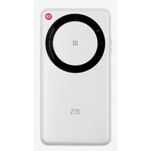 ZTE 5G Portable WiFi Mobile Router U30 Air,Intelligent Dual Network up to 650Mbps NFC One Touch Connect 4500mAh Large Battery Unlock Global version White