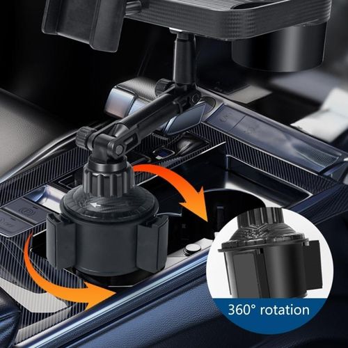 Car Food Tray Rotatable Car Trays For Eating In Parked Car Car Desk For Lap Car Cup Holder Tray