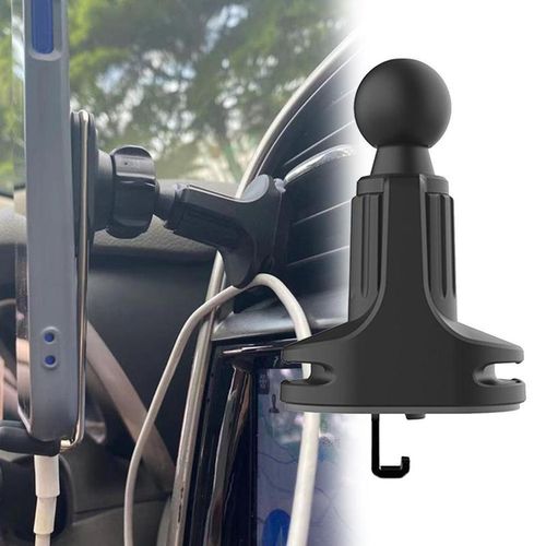 Car Air Vent Mount Clip Adapter Phone Holder Stand Car Charger Extension Support Bracket Universal 17mm 13mm 15mm Ball Head Base
