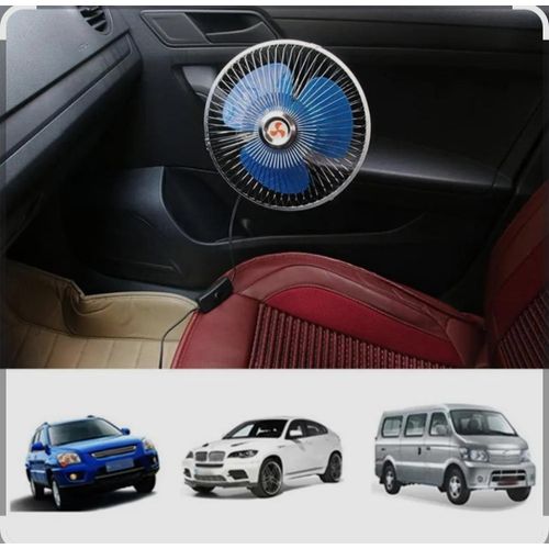 Car Fan Electric Car Fan 12V 24 Volt Truck Interior Small Ceiling Fan Used in Car to Refrigerate Large Air Volume Inch,24 v