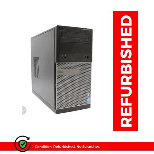 DELL Refurbished  Desktop CPU 4gb RAM 500GB HDD I5 With Free VGA-Black (5MTHS WRTY)