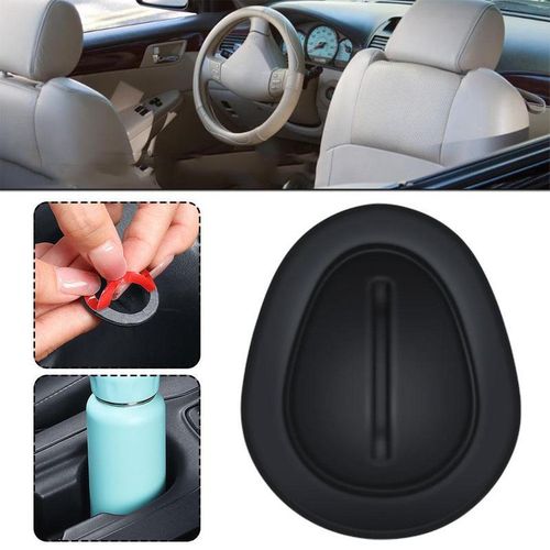 2/3/8pcs Universal Car Water Cup Holder Insert Silicone Stabilizer Auto Shock Absorption Sper For Bottle Glass Accessories