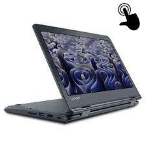 Lenovo Thinkpad 2 in 1(Tablet and Laptop) Touchscreen 11.6"Mini Laptop,Celeron,4GB,128GB SSD plus Free Mouse- Black, Renewed