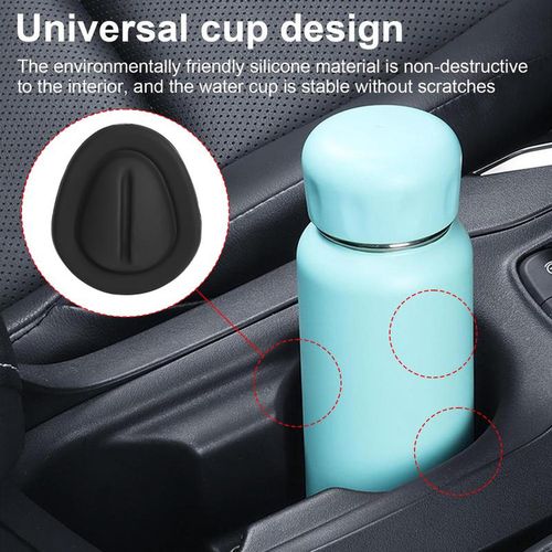 Car Cup Holder Insert Auto Shock For Bottle Glass Universal Cup Sper Non Scratch Vehicle Interior Stabilizer Accessory 3pcs