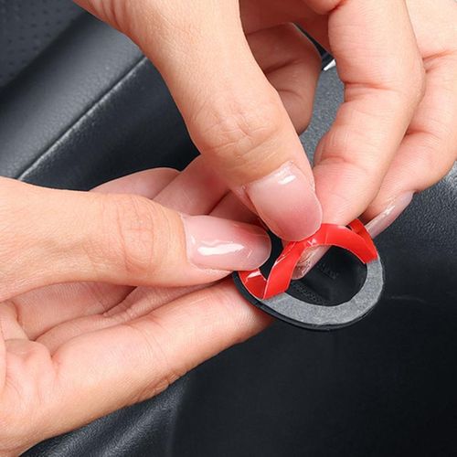6pcs Universal Car Water Cup Holder Insert Silicone Stabilizer Auto Shock Absorption Sper For Bottle Glass Accessories