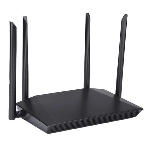 4G WiFi Router 4g LTE With SIM Card Slot &ndash; Unlocked For MTN, Airtel, Lycamobile And Others, High Gain Antenna, 300 Mbps Speed, 3 Adaptive Network Ports - Black