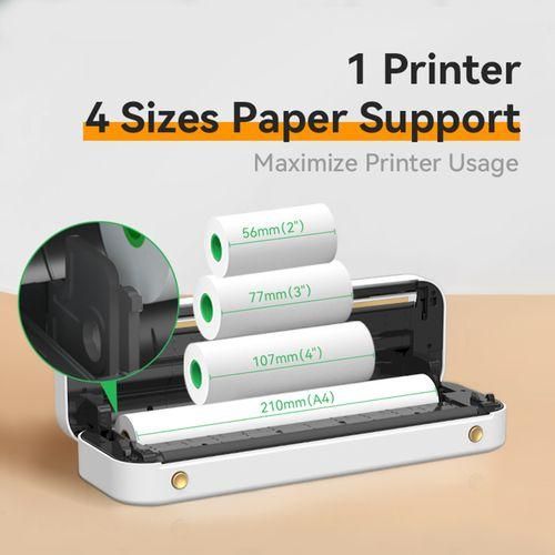 PeriPage A4 Paper Printer Direct Thermal Transfer Wirless