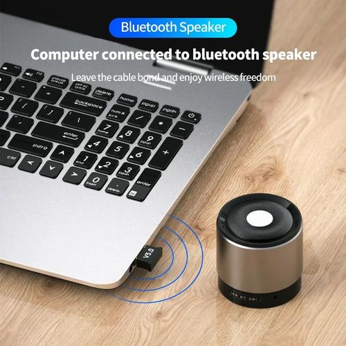 BT 5.0 Adapter Transmitter Wireless USB Music Audio Receiver Bluetooth-compatible 5.0 Mini Dongle Adapter for Computer PC Lapto