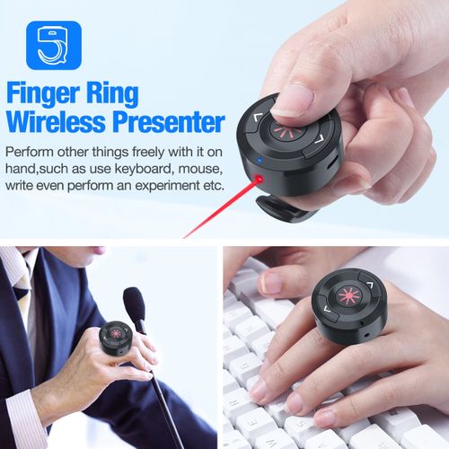 2.4GHz RF Wireless Presenter Rechargeable Finger