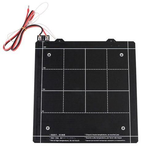 3D Printer Magnetic Heated Bed Heat Resistant 24V 3D Printer Parts for Ender3,Default NO5234