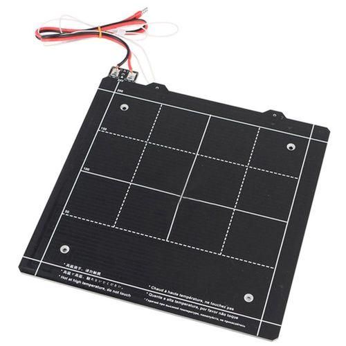 3D Printer Magnetic Heated Bed Heat Resistant 24V 3D Printer Parts for Ender3,Default NO5234