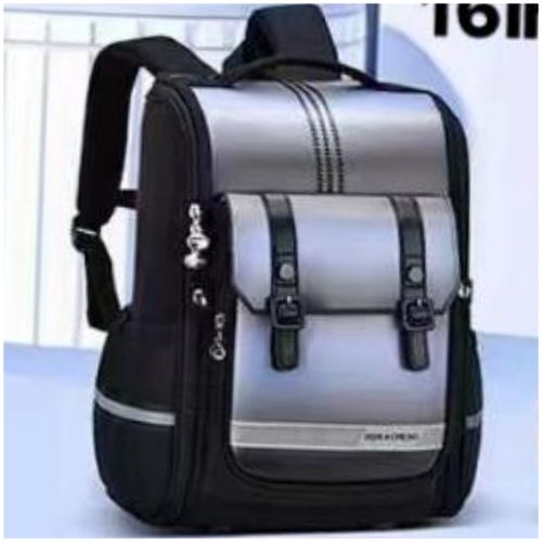 Kids Back To School Hard Body Backpack With Free Watch- Black