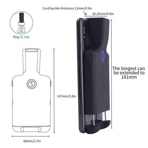 HC101D  2D Bluetooth Barcode Scanner  Side