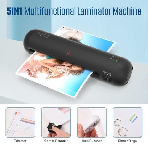 Desktop Laminator Machine Set A4 Size Hot And Cold