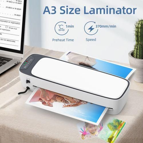 Desktop Laminator Machine Set A3 Size Multifunctional Hot