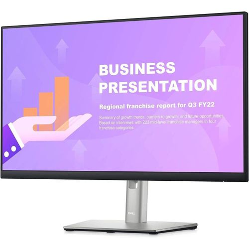 DELL P2422H 23.8" Full HD IPS LED Monitor With Stand USB-C Hub