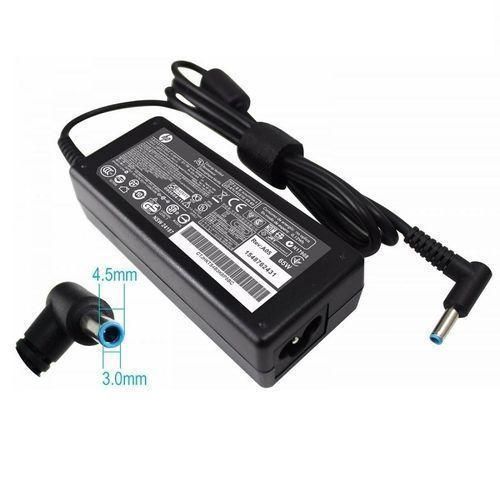 Hp Power Adapter /Small Blue Pin (19.5V 3.33A ) - Black