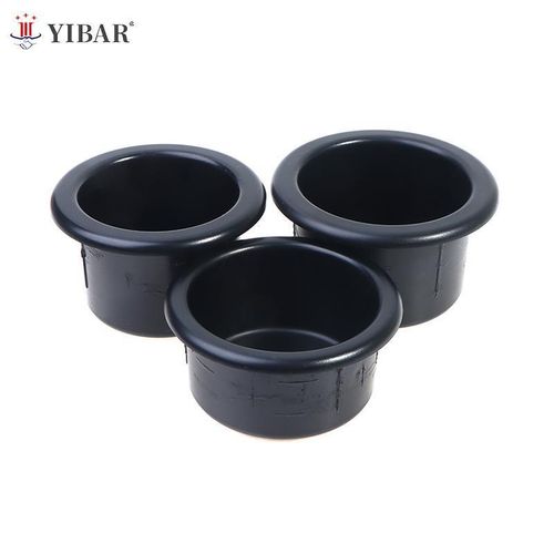2pcs Car Cup Holder Rack Plastic Black Cup Water Drink Holder Recessed For Rv Car Marine Boat Trailer Accessories