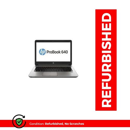Hp ProBook 640 Core i7 8GB RAM 256GB SSD Refurbished -Black