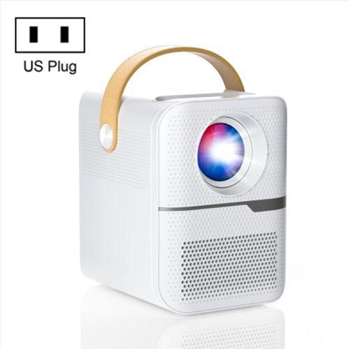 P10 1080P Android 10.0 Smart Portable LCD Mini Projector, Plug Type:US Plug
