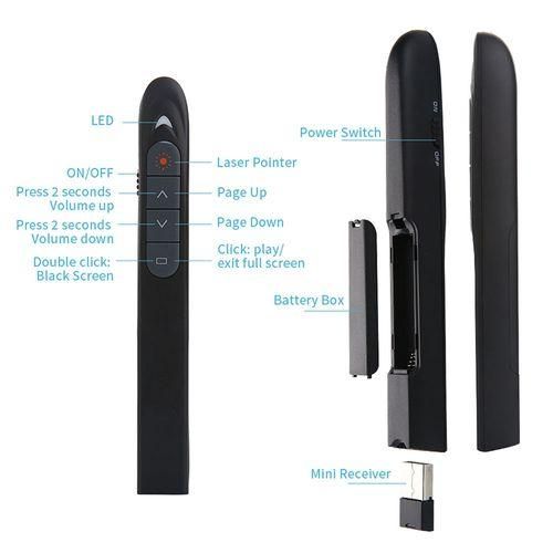 XM930 2.4GHz Wireless Laser PowerPoint Page Turning Pen