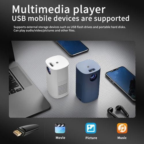 Mini Projector 1080P Wireless Portable Movie Projectors