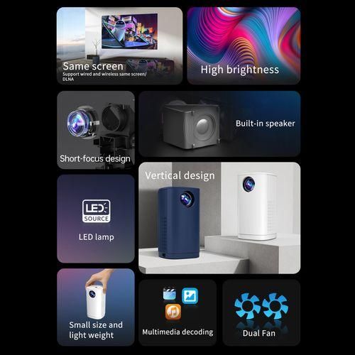 Mini Projector 1080P Wireless Portable Movie Projectors